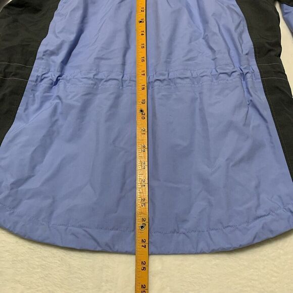 Columbia Interchange Jacket Women's Small Blue Core Omni-Tech Hood Waterproof - Picture 16 of 16